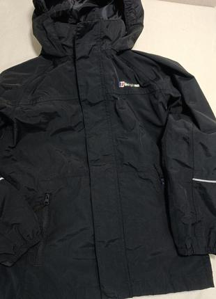 Ветровка детская. мембранная куртка дождевик berghaus gore- tex