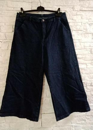 Женские брюки,джинсовые кюлоты 48-50 размер