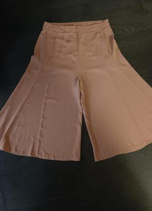 Летние женские брюки-юбка батал 48 50 размер
