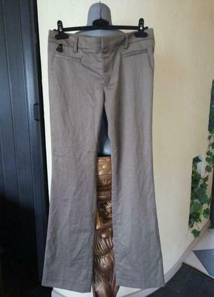 Женские винтажные  шерстяные брюки клеш,42-44 размер