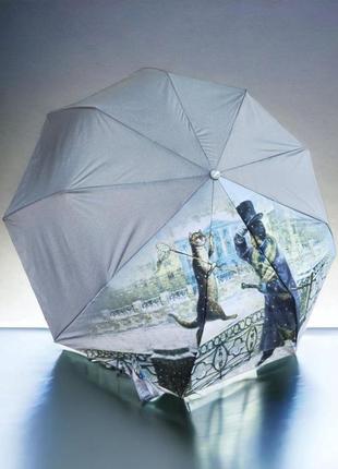 Женский зонт полуавтомат viva, с 9 карбоновыми спицами, компак...