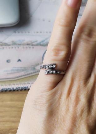 Женское кольцо кольцо фаланговое серебро 925