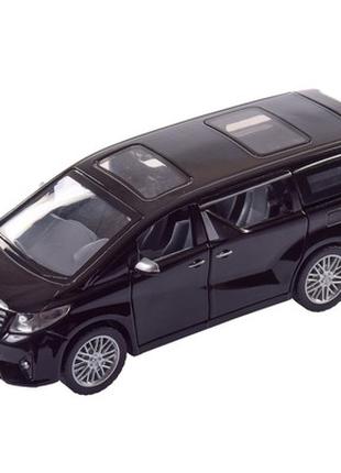Машинка іграшкова автомодель TOYOTA ALPHARD (чорний)