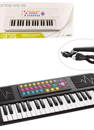Синтезатор игрушечный 37 клавиш, микрофон, USB, демо, запись H...