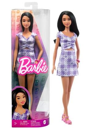 Лялька Barbie "Модниця" у ніжній сукні з фігурним вирізом