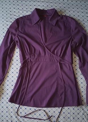 Фиолетовао-лавандовая рубашка