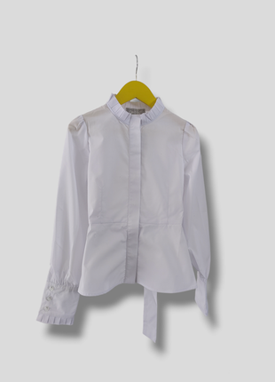 Рубашка сорочка 71717901104 белая школьная форма школа блузка