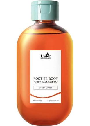 Шампунь для чутливої шкіри голови lador root re-boot purifying...