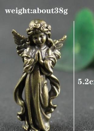 Фігурка статуетка сувенір латунна метал латунь ангел-монстрок
