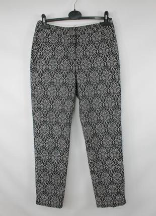 Шикарные брюки ручной работы peserico printed slim fit pants