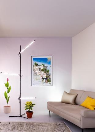 Напольный светильник для высоких комнатных растений и декора io-3