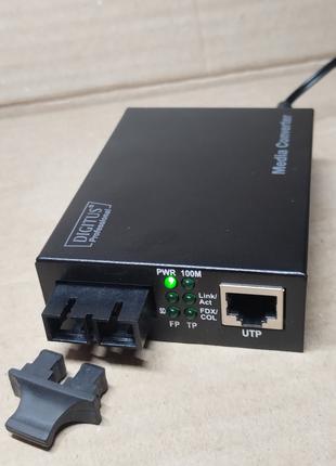 Медиаконвертер Digitus Fast Ethernet, RJ45/SC, до 20 км