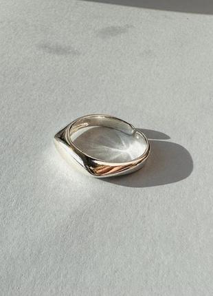 Кольцо серебро 925 проба посеребрение кольца печатка