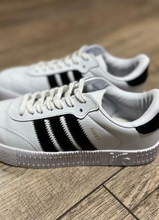 Adidas Samba White Black