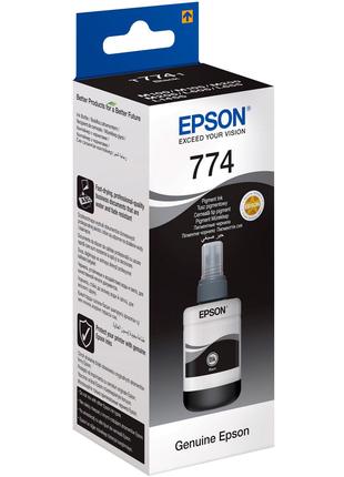 Чорнило Epson 774 (M100/M105/M200) Black Pigment 140 мл (C13T7...