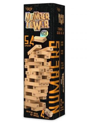 Настольная игра "Number Tower" укр