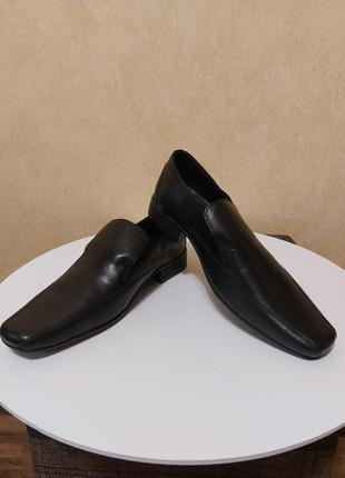 Новые кожаные мужские туфли 42 р 28см thomas gee