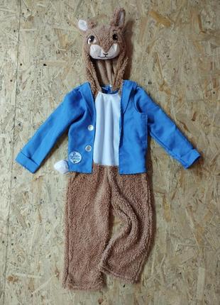 Карнавальний костюм кролик-пітер зайчик костюм зайця