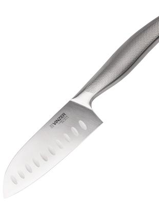 Нож Сантоку VINZER Legend line 12.8 см (50270)