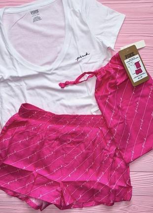 Пижама домашний комплект виктория секрет pink victoria’s secre...
