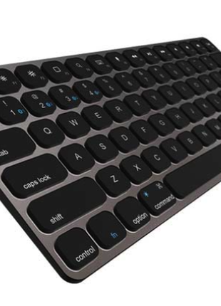 Клавиатура МАС Kanex K166-1126 Black MultiSync Slim Bluetooth