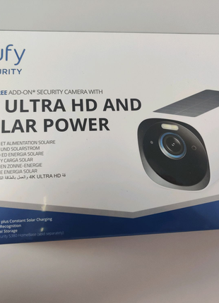 (Акція)Бездротова сонячна Wi-Fi відеокамера Eufy S330,SoloCam S40