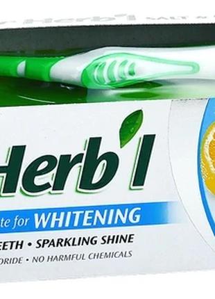 Зубна паста аюрведична Сіль і Лимон Вибілювальна Dabur Herb'l,...