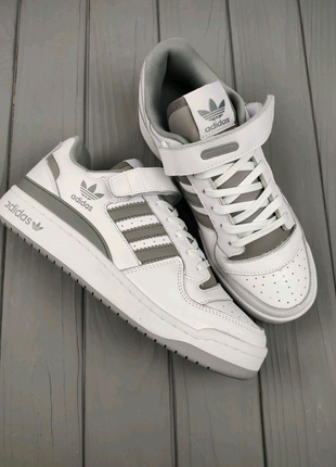 Adidas Forum Low White Gray