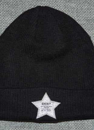Демісезонна шапка для дівчинки reserved (розмір s/m)
