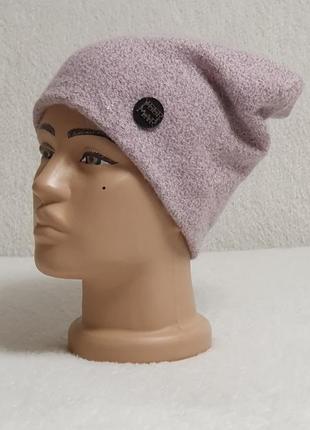 Стильная , удлиненная женская шапка tm veel-mar модель vittoria