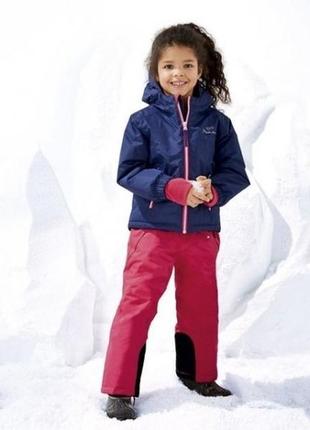 Лыжная зимняя термо куртка девочка 98-104