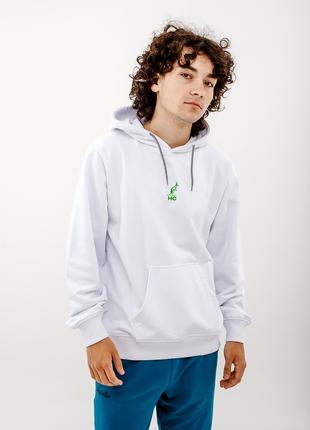 Мужское Худи AUSTRALIAN UWILLDIE23 HOODIE FLEECE Белый S (7dHC...