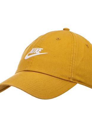 Мужская Бейсболка Nike U NSW H86 FUTURA WASH CAP Желтый One si...