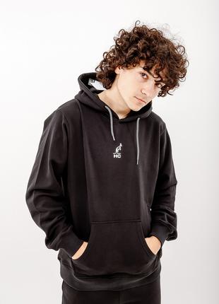 Мужское Худи AUSTRALIAN PUNCH HOODIE FLEECE Черный S (7dHCUFE0...