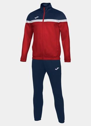 Мужской спортивный костюм Joma DANUBIO TRACKSUIT красный,синий...