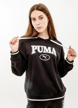 Женское Худи Puma SQUAD Hoodie Черный M (7d62148901 M)