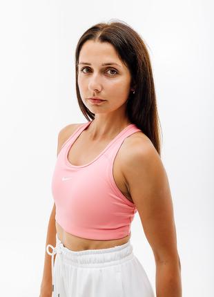 Женский Топ Nike SWOOSH BRA PAD Розовый S (7dBV3636-612 S)