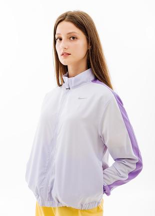 Женская Куртка Nike W NK SWSH RUN JKT Фиолетовый M (7dDX1037-5...