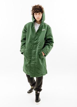 Чоловіча куртка Nike CLUB STADIUM PARKA Зелений XL (7dFB7320-3...