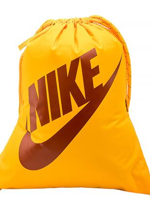 Рюкзак-сумка Nike NK HERITAGE DRAWSTRING Оранжевый One size (7...