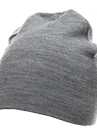 Мужская Шапка Puma Ess Classic Cuffless Beanie Серый One size ...