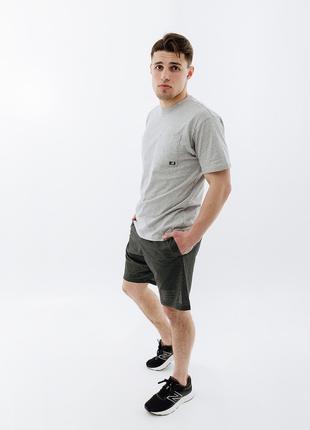 Чоловіча футболка New Balance Essentials Reimagined Сірий XL (...
