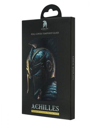 Защитное стекло для iPhone 15 Pro FULL SCREEN ACHILLES black