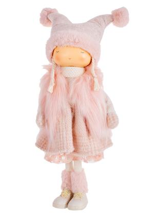 Декоративная кукла Девочка, 47см, цвет – розовый персик