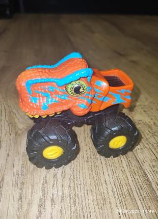 Orange dino monster truck от road rippers от toy state

машинка