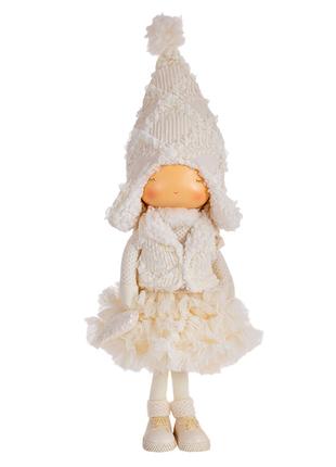 Декоративна лялька Дівчинка, 51см, колір - айворі