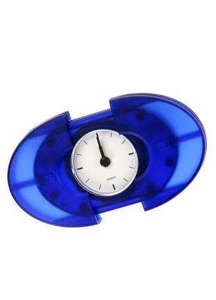 Годинник з будильником розкладний синій Lidl