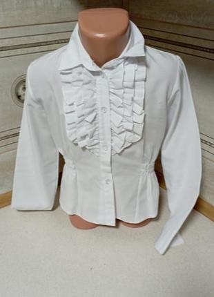 Блуза белая для девочки