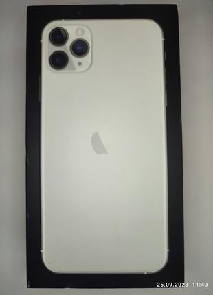 Коробка Apple iPhone 11 Pro Max  Silver 256Gb, A2218