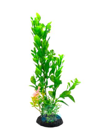 Штучна рослина для акваріума MY-103G з висотою 21 см